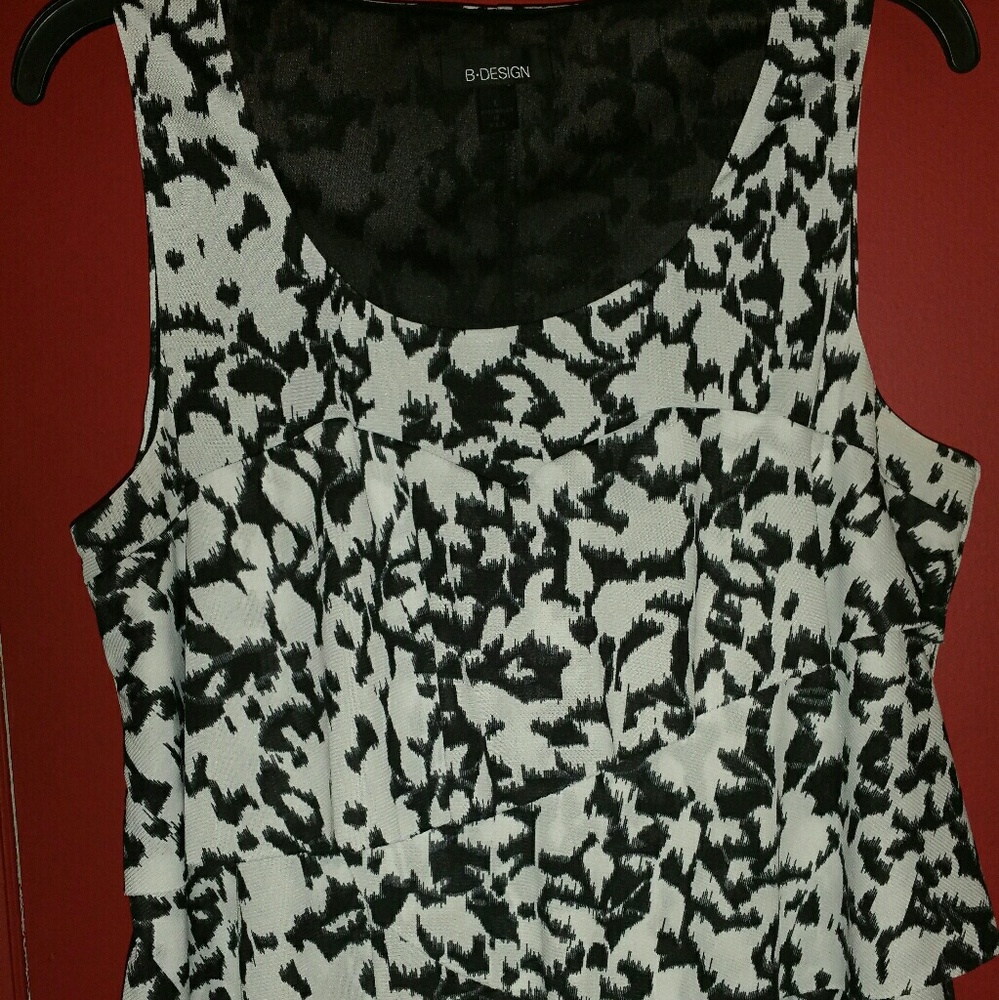 Flirty, Feminine Blouse With Tiered Front